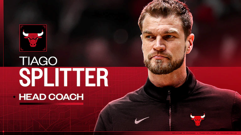  Tiago Splitter é anunciado como novo técnico do Chicago Bulls 